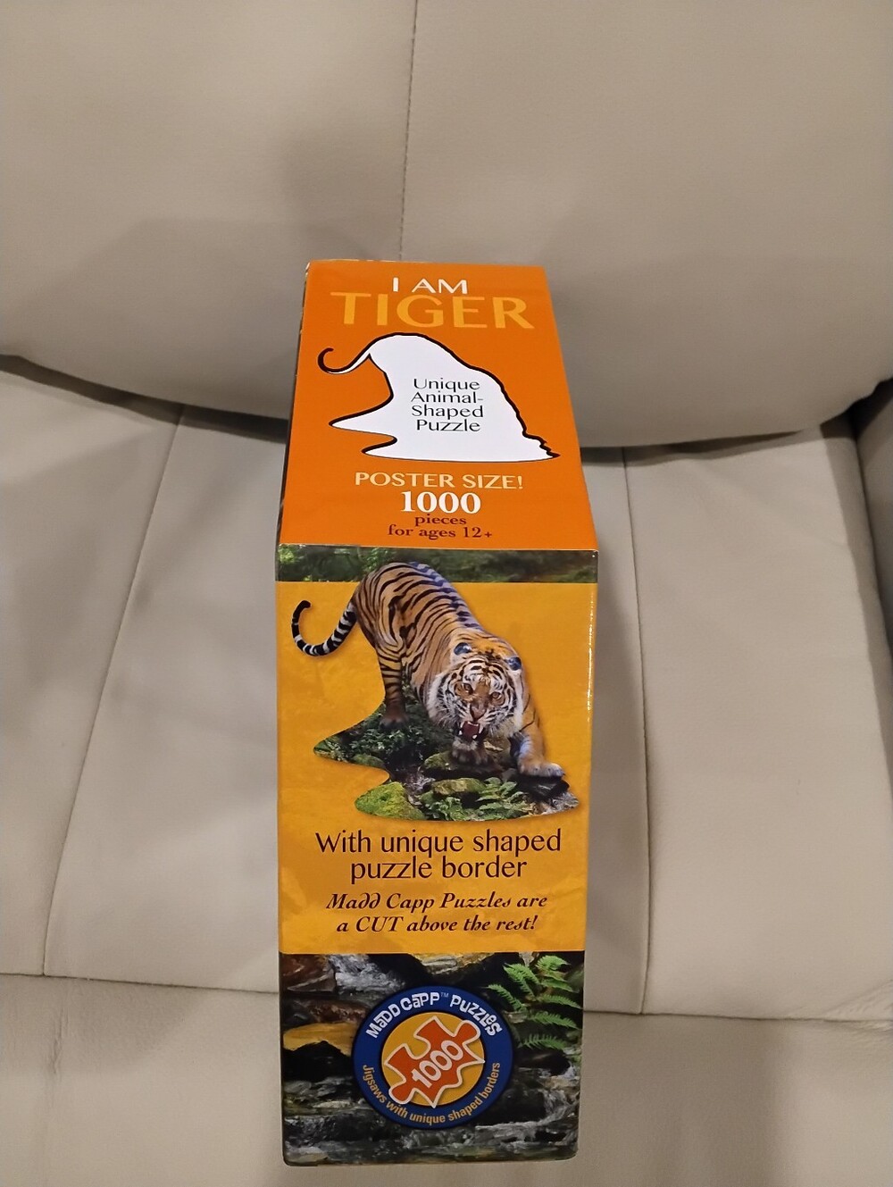 New I Am A Tiger Poster Size Puzzle Firm Price - Picture 2 of 6